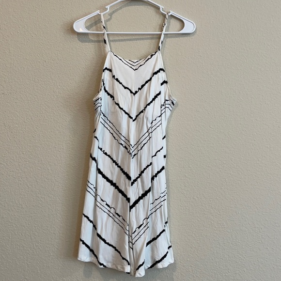 RVCA - Romper - black and white spaghetti strap - Picture 1 of 5